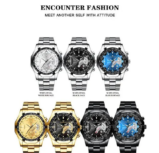 FNGEEN New Concept Quartz Watches Fashion Casual Military Sports